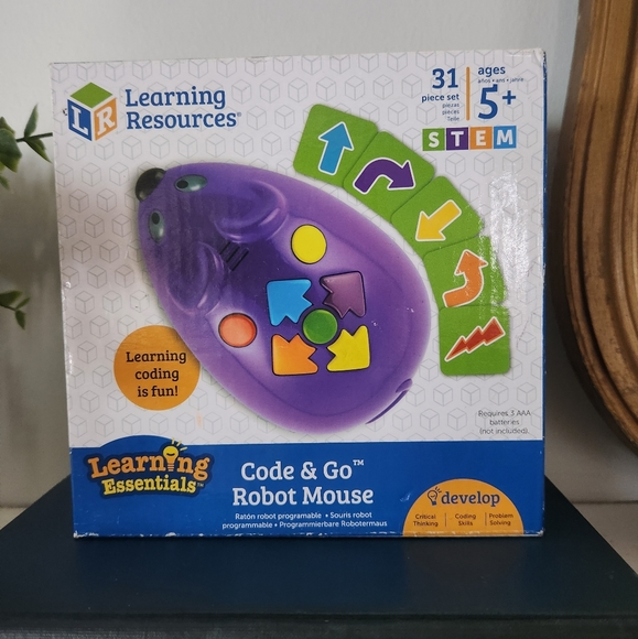 Code & Go Robot Mouse - Rechargeable STEM Coding Toy For Kids Ages 4+